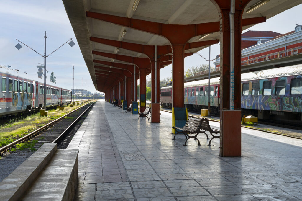 traveling by train lifestyle